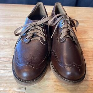 NWOT Timberland Earthkeepers‎ Women's Brown Leather Wingtip Oxfords Shoes Size 6